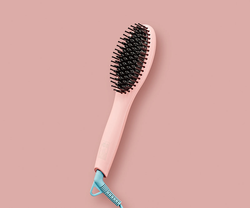 ceramic hair straightening brush